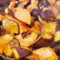 なつ（･△･）'s cooksnap of when they made 茄子鶏.