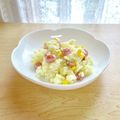 キンプリ's cooksnap of when they made コーンとウインナのポテサラ.