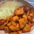 ‪‪♡なお‪‪♡'s cooksnap of when they made 鶏むね肉のヤンニョムチキン.
