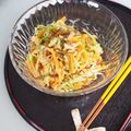 バカリャウ's cooksnap of when they made 切り干し大根とキャベツのナムルサラダ♪.