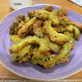 クックR9PRVU☆'s cooksnap of when they made カレー風味のゴーヤの天ぷら♪おつまみに♡.