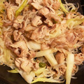 いぬわんわんわん's cooksnap of when they made 〈低糖質〉豚こま肉としらたきのネギ塩炒め.