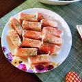 かわゆう1211's cooksnap of when they made 新感覚イタリアンおつまみ☆生ハム豆腐巻き.