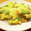 かなりんココりん's cooksnap of when they made コーン缶で簡単！枝豆とコーンのおやき.
