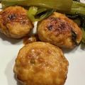 愛猫ベリー's cooksnap of when they made 万能味ソースでとりつくね団子.