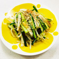 あっこ姉's cooksnap of when they made 安い！もやしときゅうりのサラダ.