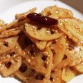 気まぐれ♡雨おんな's cooksnap of when they made れんこんのきんぴら☆お弁当の副菜に～♪.