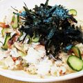 τомоко's cooksnap of when they made アジやホッケで♪焼き魚の混ぜご飯.