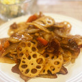 Sachi☆cafe's cooksnap of when they made やみつき！豚バラとれんこんの甘辛炒め.
