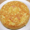 おおみやばあば's cooksnap of when they made ホットケーキミックスで炊飯器ケークサレ.