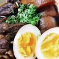 aya_bee's cooksnap of when they made 圧力鍋で♪牛すね肉と大根と卵の煮物.
