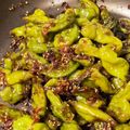 Bankin's cooksnap of when they made ししとうのピリ辛炒め(お弁当にも).