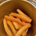 tyat's cooksnap of when they made レンジで簡単付け合せ♪にんじんのグラッセ.