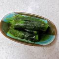yummysunny's cooksnap of when they made しそ巻きおくらの麺つゆ浸し.