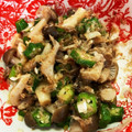 たかともしゃん's cooksnap of when they made 美和食✿しめじとオクラの和え物.