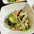 Mau☆cafe's cooksnap of when they made きゅうり.わかめ.えのきの酢の物.