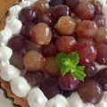 ウサギ組っち's cooksnap of when they made ケーキ屋さん並　葡萄のタルト.