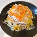 azbjbn's cooksnap of when they made ごまのサラダそば.