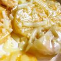 no1642's cooksnap of when they made じゃがいものオーロラソースチーズ焼き♪.