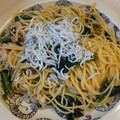 yukari527's cooksnap of when they made 小松菜とツナとしらすの和風パスタ❤✨.