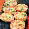 きゃんでぃ×2's cooksnap of when they made 紅ショウガ&ネギの卵焼き♥.