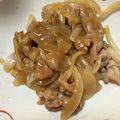 ココアLoveママ's cooksnap of when they made 豚肉と玉ねぎのポン酢オイスターソテー.