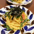 やきねこ's cooksnap of when they made ♪簡単隠し味で絶品♪明太子パスタ♪.