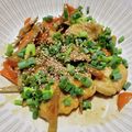 クックY08S17☆'s cooksnap of when they made 主食になる鶏胸肉とごほうのきんぴら炒め.