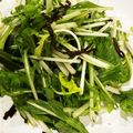 sugarsalt's cooksnap of when they made １分で簡単♬塩コンブde水菜の和え物.