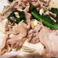クックK3DI0Y's cooksnap of when they made 豚こま肉と豆腐と小松菜の簡単チャンプルー.