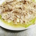 うぐいす♪'s cooksnap of when they made レンジで豚バラとキャベツの酒蒸し♫.