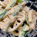 TeaChan214's cooksnap of when they made ☺簡単♪シャキシャキ蓮根のツナマヨサラダ.