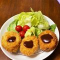 クックB8N5FT☆'s cooksnap of when they made 白菜入り！しっかり美味しいメンチカツ☆.
