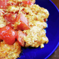 クックA5YB8A☆'s cooksnap of when they made 卵とトマトのチーズ炒め.