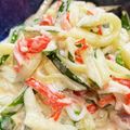 MizuhoBank's cooksnap of when they made 胡瓜のわさびマヨネーズ和え.