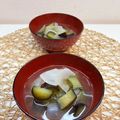 horseland's cooksnap of when they made 茄子と玉葱の味噌汁.