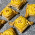 チャレンジャ's cooksnap of when they made カスタードクリームチーズパイ.