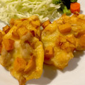 __st__'s cooksnap of when they made ふわっふわ♡ササミとかぼちゃの天ぷら.