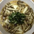かおり♡♡♡'s cooksnap of when they made レンジ＆麺つゆで簡単♬きのこたっぷり豆腐.
