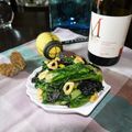 ladyoscar's cooksnap of when they made ロメインレタスの海苔炒め.