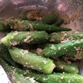 milsalud's cooksnap of when they made おくらの胡麻和え.