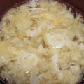 ヨシヨッシー's cooksnap of when they made ささみのゆで汁で卵スープ.