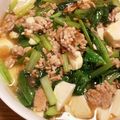 とっとこたろう's cooksnap of when they made 小松菜と豆腐そぼろ丼.