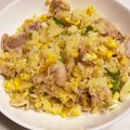 へぽのすけ's cooksnap of when they made 塩ダレチャーハン♡.
