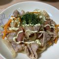 みょんとも's cooksnap of when they made ソース焼きうどん.