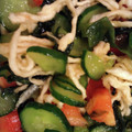 せんママちゃん's cooksnap of when they made わかめと夏野菜和え物（切り干し大根も）.