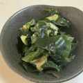 papikun's cooksnap of when they made 簡単作り置き！きゅうりとわかめの酢の物.