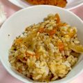 mayutaママ's cooksnap of when they made 豚バラとごぼうの混ぜご飯、おにぎりにも.
