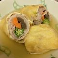 きゃんばす's cooksnap of when they made ☆オクラと長芋のうすあげロール☆.