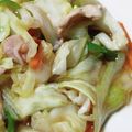 まぶたん's cooksnap of when they made 豚バラとキャベツのオイスターソース炒め.